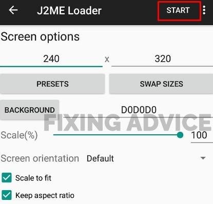 Use J2ME Loader