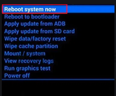 select the “Robot system Now”