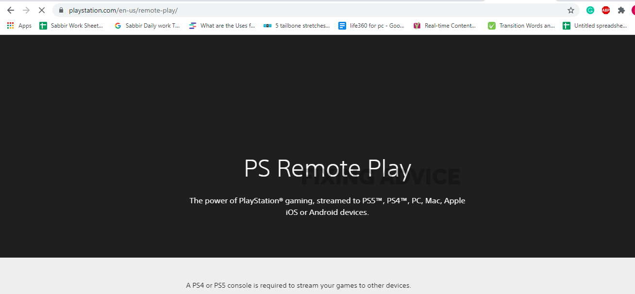 Install PS4 Remote Play App
