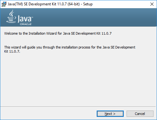 Accept the Java License after downloading it and proceed with the installation.