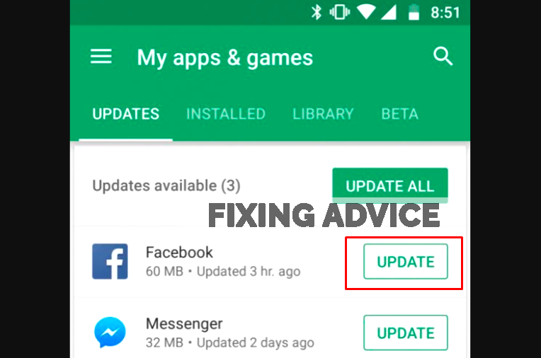 update facebook to fix Unfortunately Facebook Has Stopped