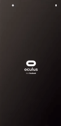 log in to the Oculus app with your account